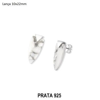 Conjunto Brilhato Pedras Naturais Brasileiras — Folheado a Prata