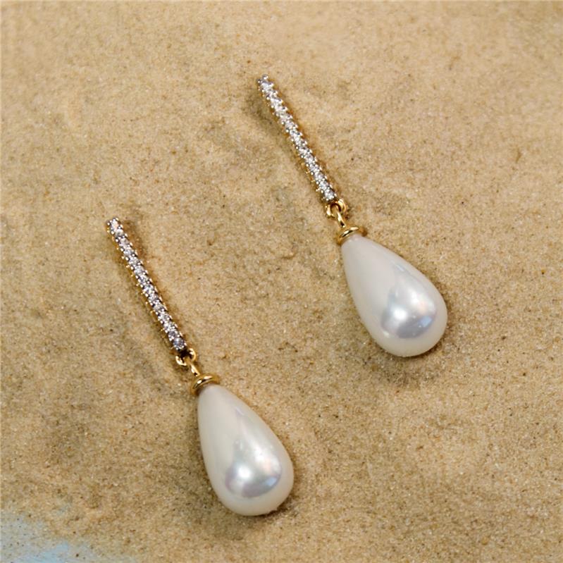 BRINCO FOLHEADO A OURO E RÓDIO BRANCO