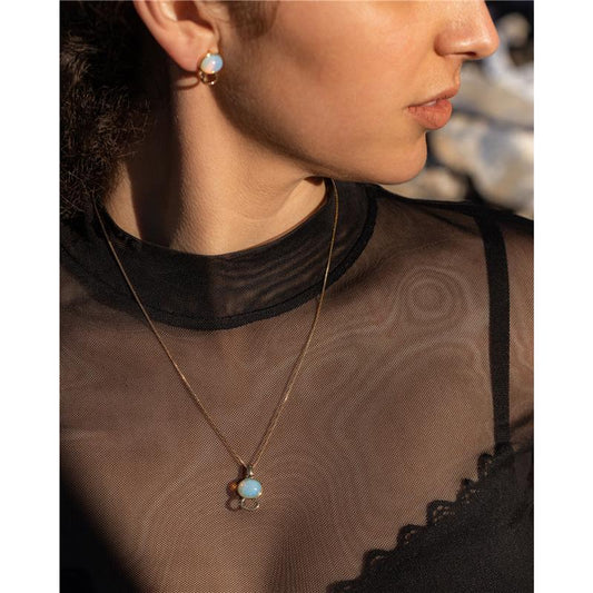 CONJUNTO FOLHEADO A OURO