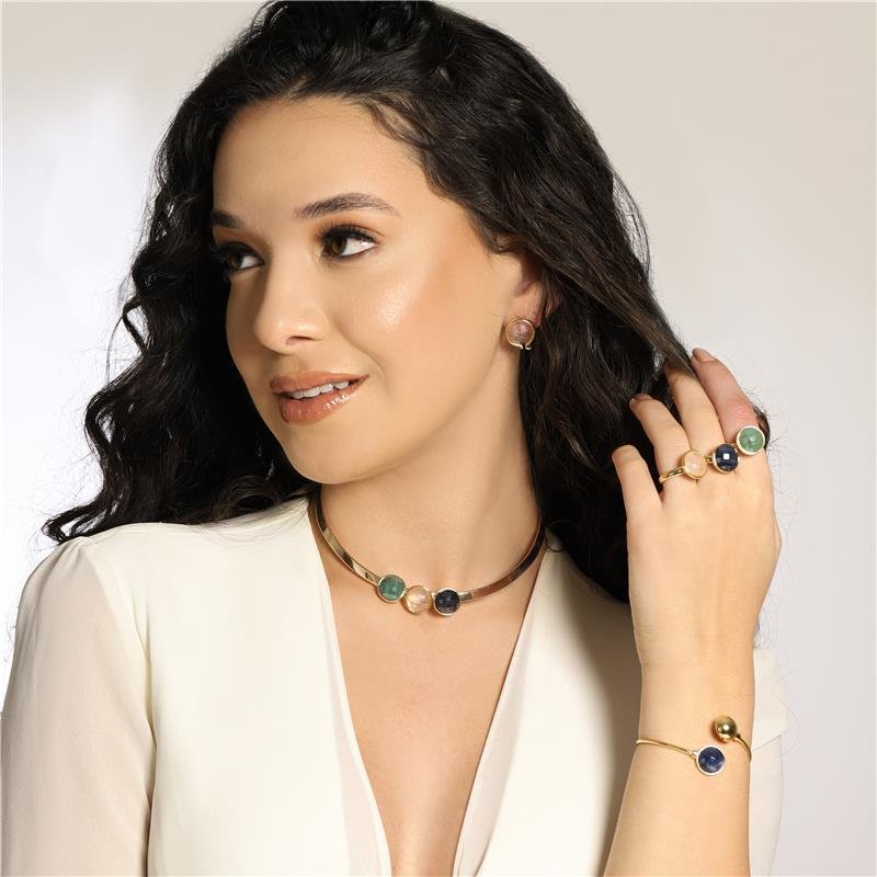 COLAR FOLHEADO A OURO