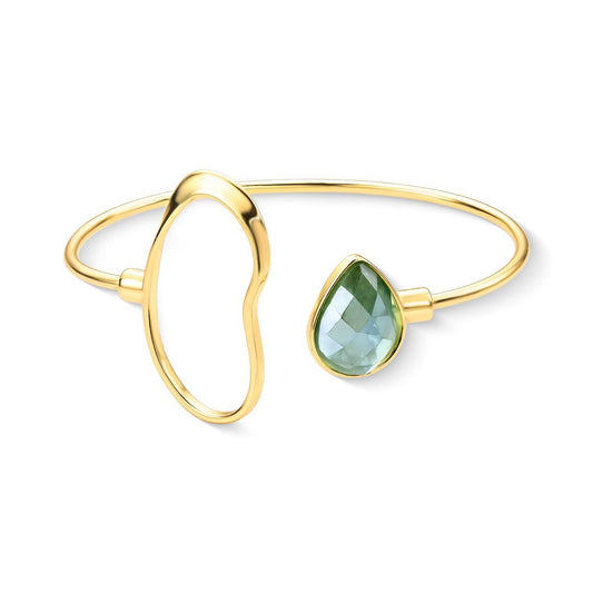 Pulseira Brilhato Pedras Naturais Brasileiras — Folheado a Ouro
