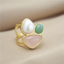 ANEL FOLHEADO A OURO