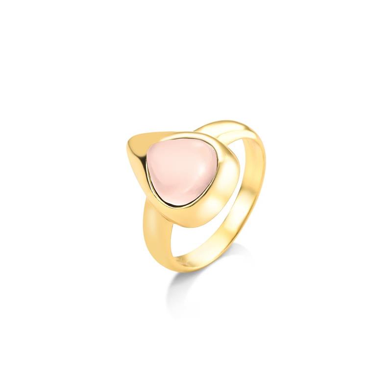 ANEL FOLHEADO A OURO