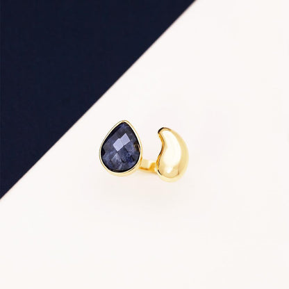 ANEL FOLHEADO A OURO