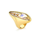 CONJUNTO FOLHEADO A OURO