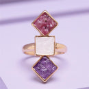 ANEL FOLHEADO A OURO