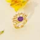 ANEL FOLHEADO A OURO