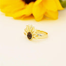 ANEL FOLHEADO A OURO