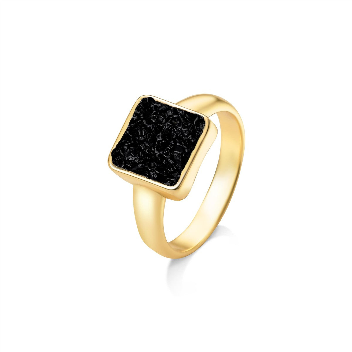 Anel 010275096 TURMALINA NEGRA