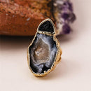 ANEL FOLHEADO A OURO