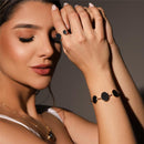 ANEL FOLHEADO A OURO