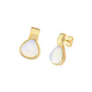 CONJUNTO FOLHEADO A OURO