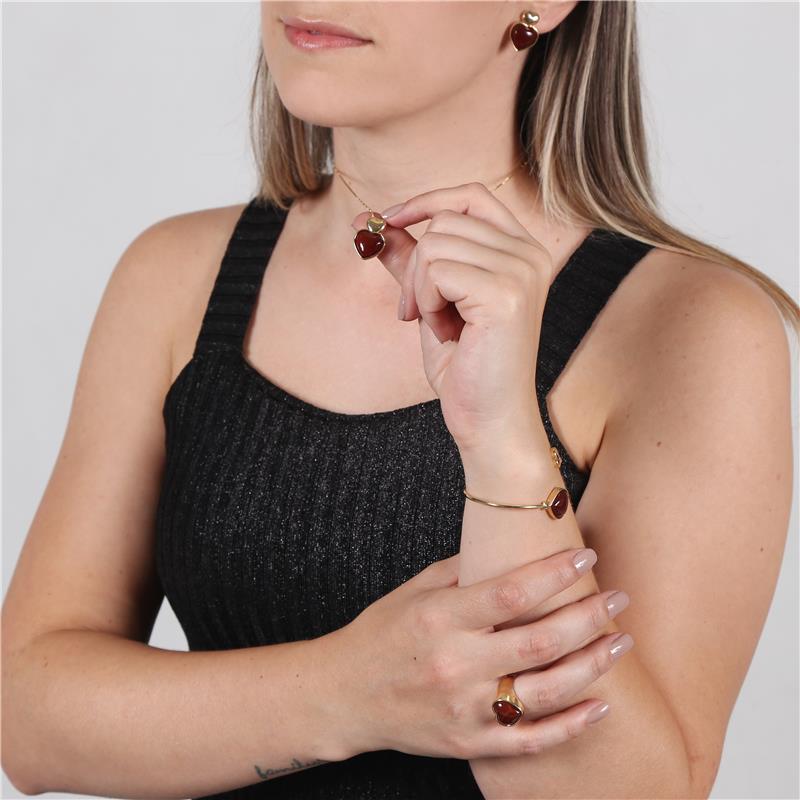 BRINCO FOLHEADO A OURO