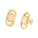 CONJUNTO FOLHEADO A OURO