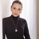 BRINCO FOLHEADO A OURO