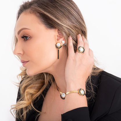 BRINCO FOLHEADO A OURO