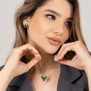 BRINCO FOLHEADO A OURO