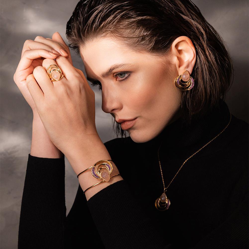 BRINCO FOLHEADO A OURO