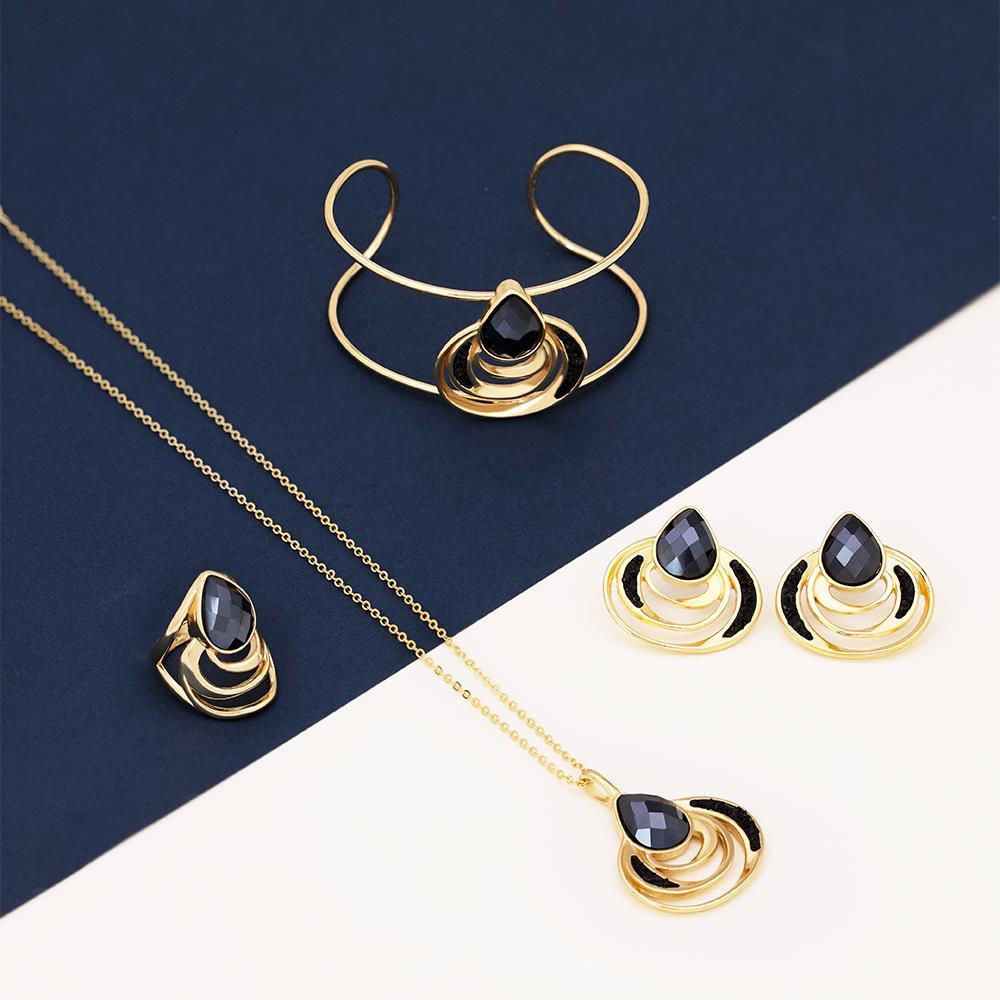 BRINCO FOLHEADO A OURO