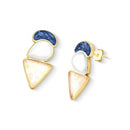 CONJUNTO FOLHEADO A OURO