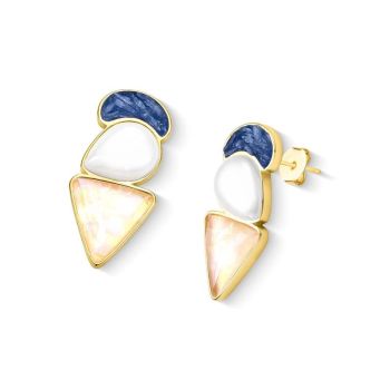 CONJUNTO FOLHEADO A OURO