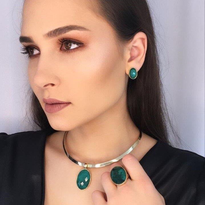 BRINCO FOLHEADO A OURO