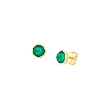 Pulseira Brilhato Pedras Naturais Brasileiras — Folheado a Ouro
