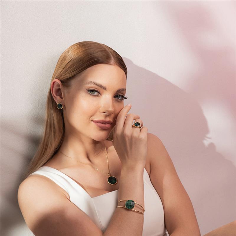 BRINCO FOLHEADO A OURO