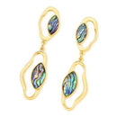 CONJUNTO FOLHEADO A OURO