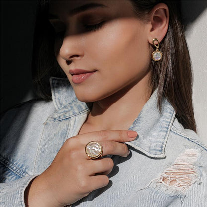 BRINCO FOLHEADO A OURO