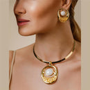 BRINCO FOLHEADO A OURO