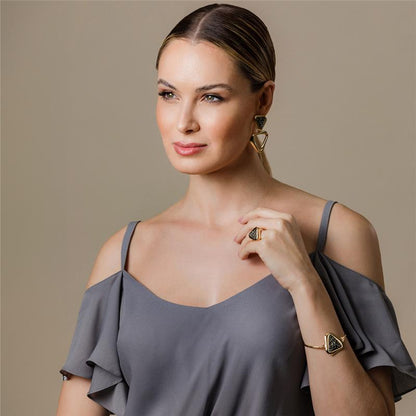 BRINCO FOLHEADO A OURO