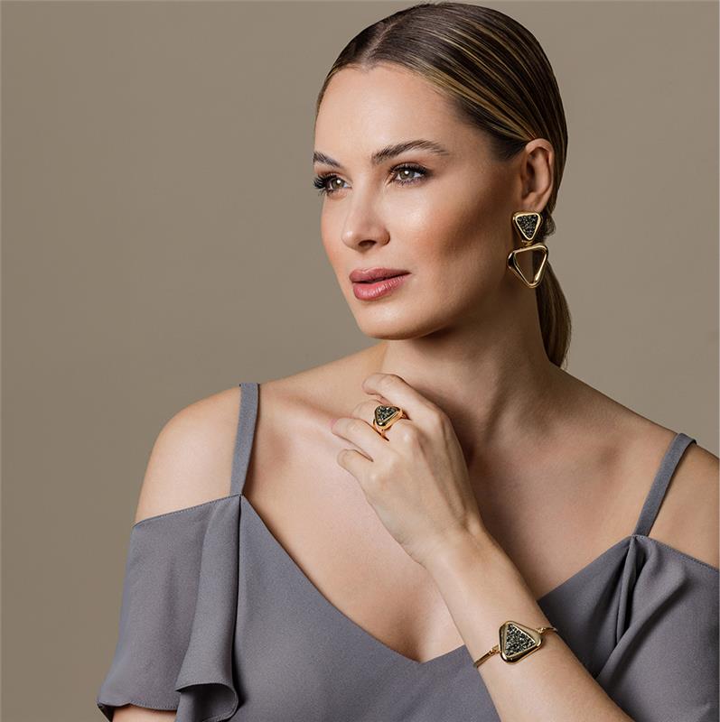 BRINCO FOLHEADO A OURO