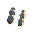 CONJUNTO FOLHEADO A OURO