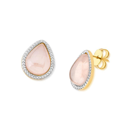 BRINCO FOLHEADO A OURO E RÓDIO BRANCO