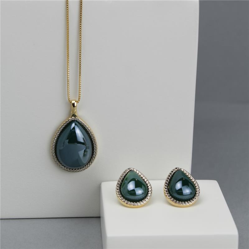 BRINCO FOLHEADO A OURO E RÓDIO BRANCO