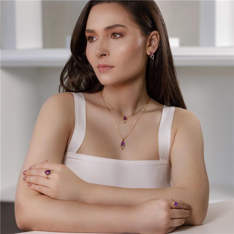 BRINCO FOLHEADO A OURO E RÓDIO BRANCO