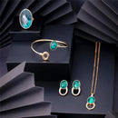 BRINCO FOLHEADO A OURO E RÓDIO BRANCO