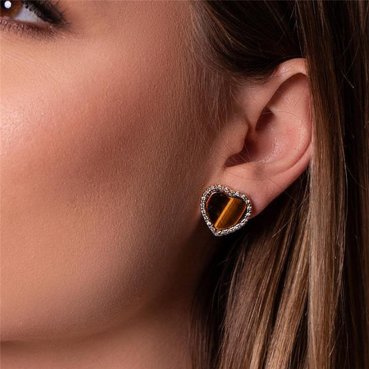 BRINCO FOLHEADO A OURO E RÓDIO BRANCO