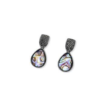 ANEL FOLHEADO A RÓDIO NEGRO