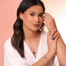 CONJUNTO FOLHEADO A PRATA