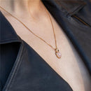 CONJUNTO FOLHEADO A OURO