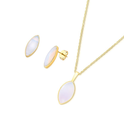 Conjunto Brilhato folheado a ouro com pedras naturais - foto 15