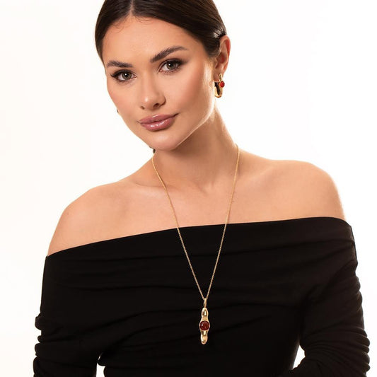 Conjunto Brilhato Intense Folheado a Ouro