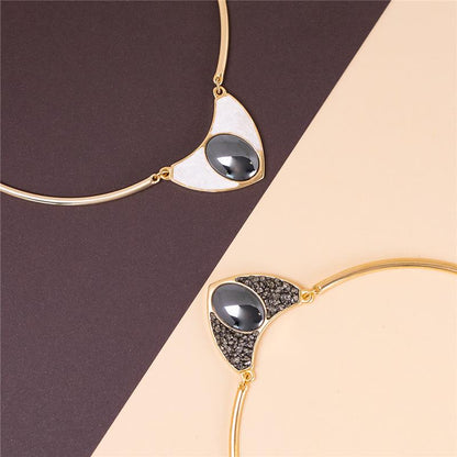 Conjunto Brilhato Pedras Naturais Brasileiras — Folheado a Ouro