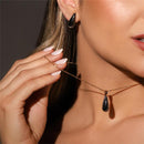 CONJUNTO FOLHEADO A OURO