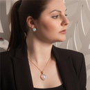 CONJUNTO FOLHEADO A OURO