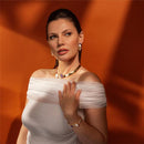 CONJUNTO FOLHEADO A OURO