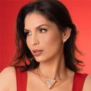 CONJUNTO FOLHEADO A OURO