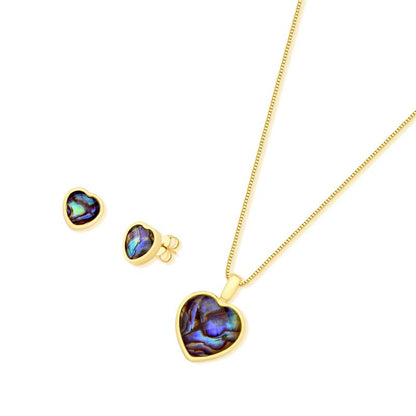 Conjunto Brilhato Pedras Naturais Brasileiras - Folheado a ouro